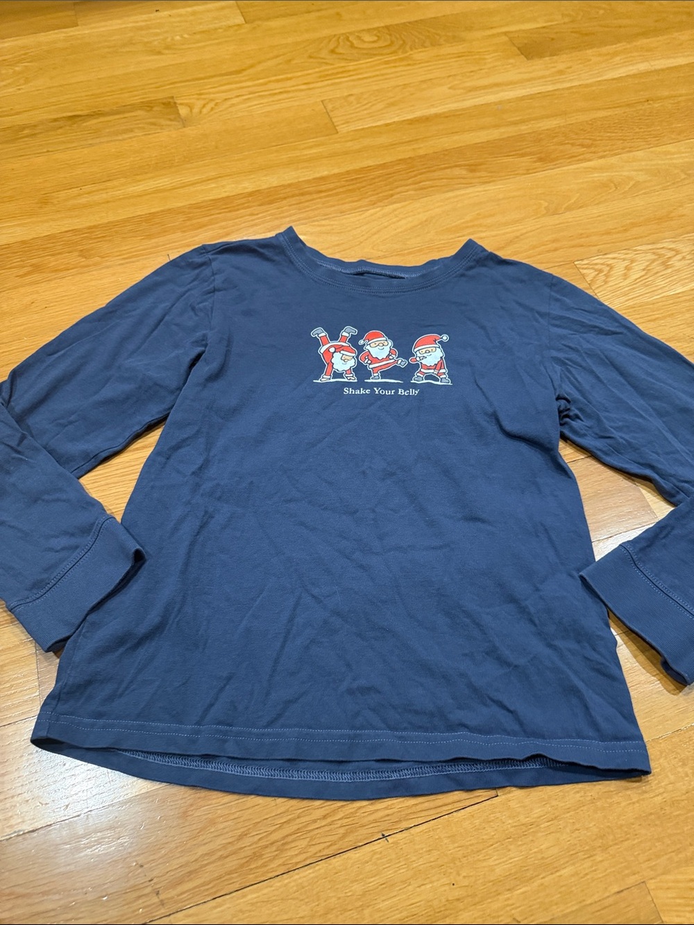 Life is good  kids Santa long sleeve tee size XXlarge.